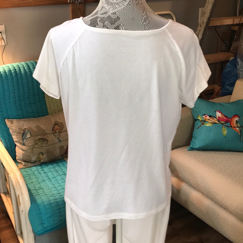 Talbots white tee - Picture 3 of 6